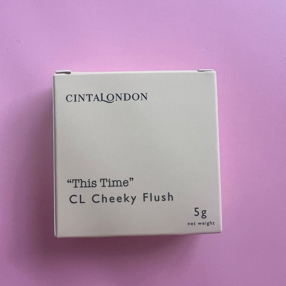 Cinta London Cheeky Flush Blush in “This Time” - Picture 2 of 3